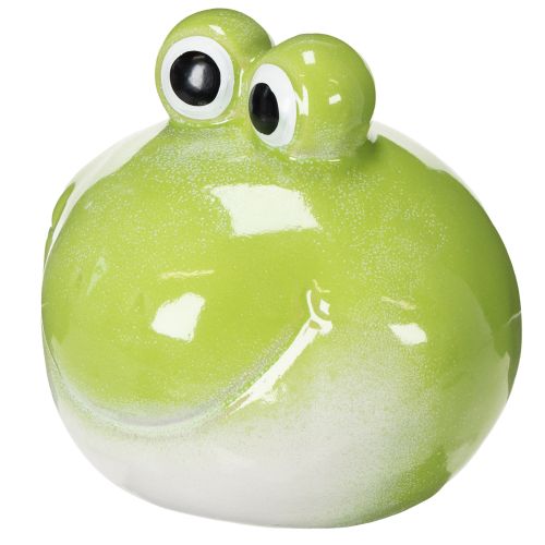 Product Frog decorative figure, cute ceramic figurine for living room table decoration, 18cm