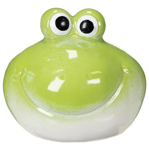Product Frog decorative figure, cute ceramic figurine for living room table decoration, 18cm