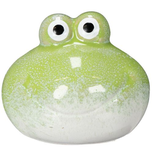 Product Decorative ceramic frog figurine for living room and desk decor, 10cm, 4 pieces