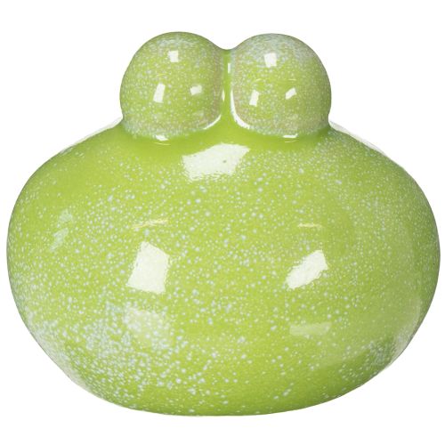 Product Decorative ceramic frog figurine for living room decor and desk decoration, 10cm, 4 pieces