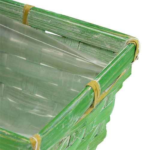 Floristik24 Spring baskets square multicolored 25x12x9cm 6 pcs