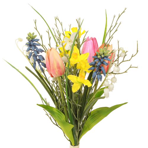 Product Spring bouquet artificial flowers Real Touch decoration 36cm