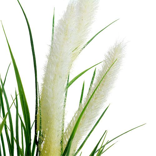 Product Foxtail grass green, white 63cm