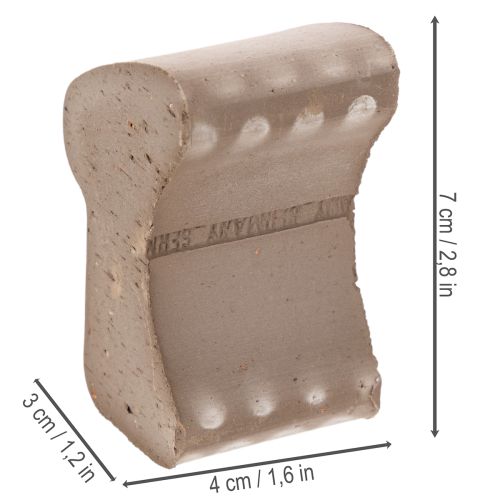 Flower pot feet, practical riser, pot accessory for balcony and terrace, 7cm, 3 pieces | Floristik24.ie
