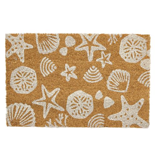 Product Doormat Shells Starfish Doormat Coconut 58×38cm