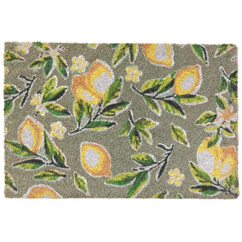 Floristik24 Doormat Lemon Coconut Mat Doormat Coconut 40×60cm