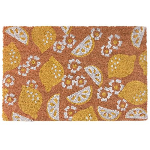Doormat Lemons and Flowers Doormat Coconut Mat 40×60cm