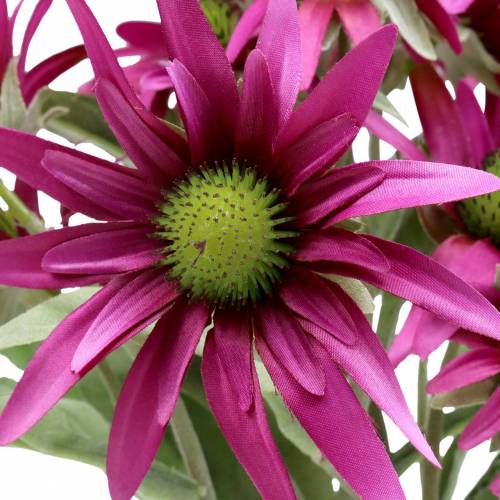 Floristik24 Echinacea flower artificial heather 45cm 3pcs