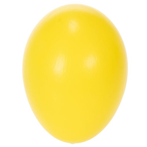 Product Easter egg decoration, real goose eggs for spring-like room decor, 7cm, 10 pieces