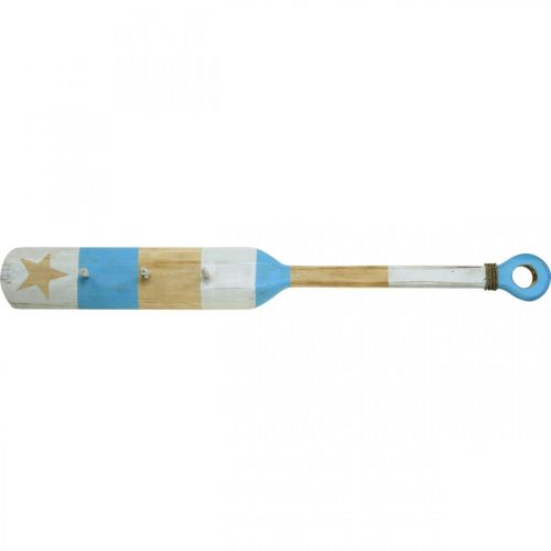 Deco paddle wardrobe maritime decoration wood wall decoration light blue 1m