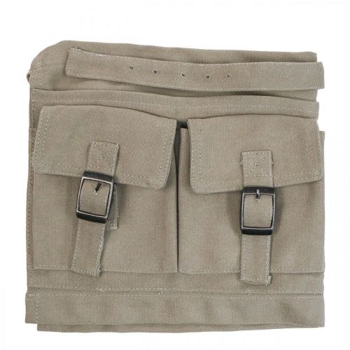 Floristik24 Garden Tool Bag Belt Garden Belt Khaki L112cm