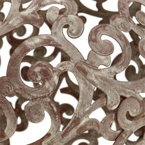 Floristik24 Garden decoration, metal ball grate Ø14cm