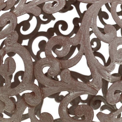 Floristik24 Garden decoration, metal ball grate Ø18.5cm