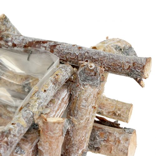 Floristik24 Birch branches white washed 23cm x 23cm H10cm