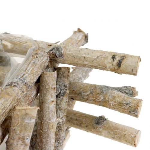 Floristik24 Birch branches white washed 28cm x 28cm H10cm