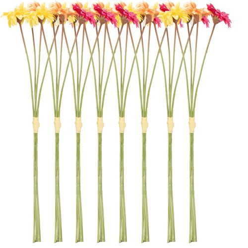 Product Artificial Gerbera Flower Bouquet for Fresh and Easy-Care Decoration 47cm 32pcs