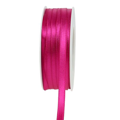 Floristik24 Gift and decoration ribbon 6mm x 50m pink