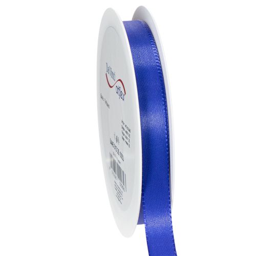 Floristik24 Gift and decoration ribbon 15mm x 50m dark blue