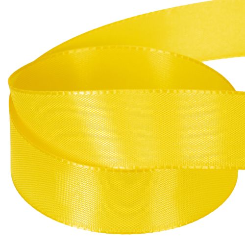 Product Gift and decoration ribbon 25mm x 50m yellow