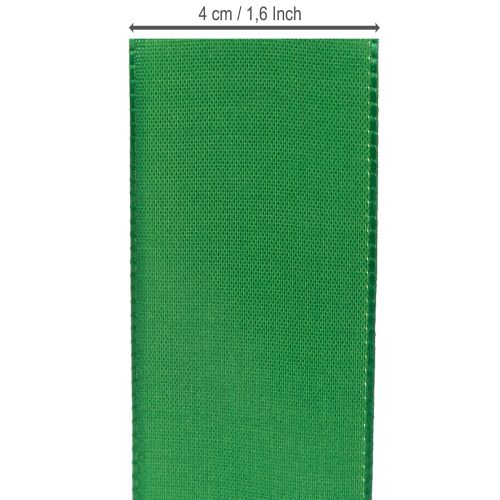 Product Gift and decoration ribbon 40mm x 50m dark green
