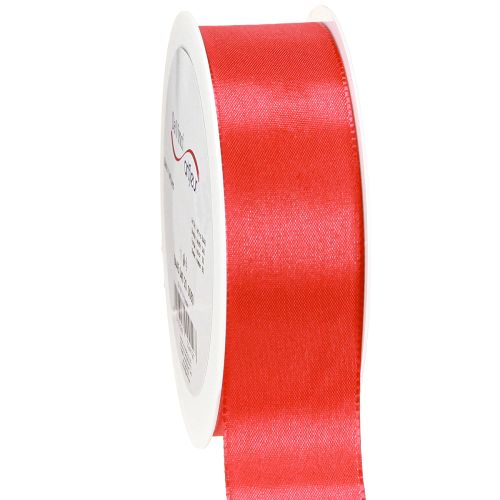 Gift ribbon and decorative ribbon polyester ribbon red 40mm 50m