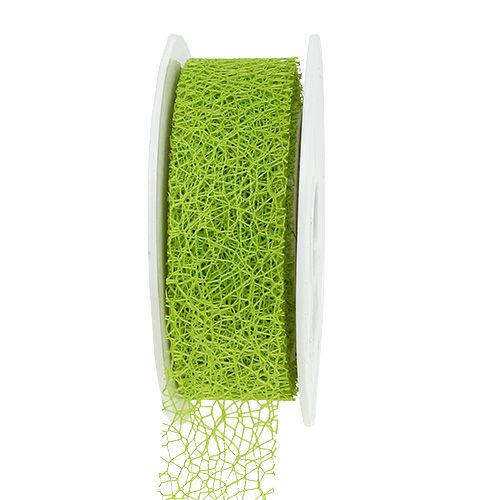 Floristik24 Gift ribbon in green 3cm 10m
