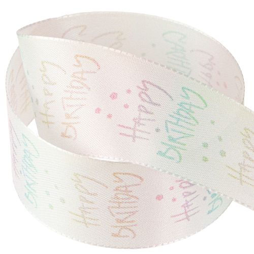 Product Gift ribbon Happy Birthday birthday decoration 40mm 15m