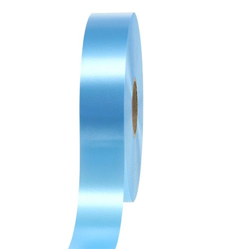 Floristik24 Gift ribbon light blue 30mm 100m