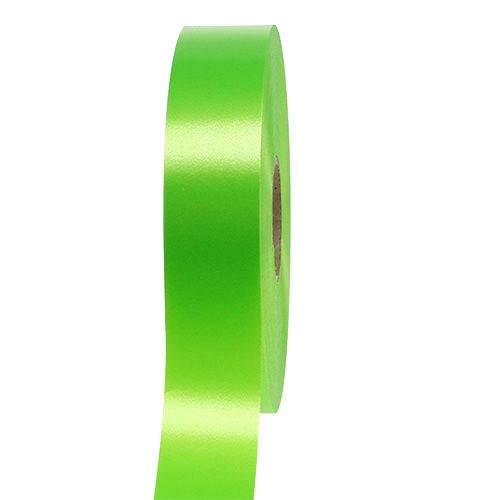 Product Gift ribbon lime green 30mm 100m