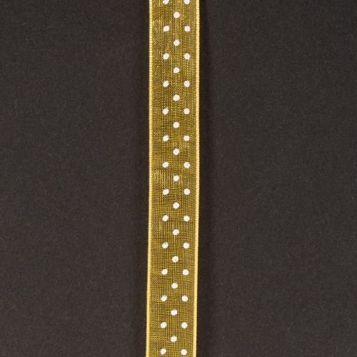Product Polka dot gift ribbon, perfect finishing touch for gift packages and gift boxes, 1.5cm wide, 20m long