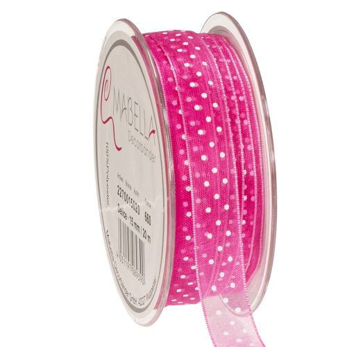 Floristik24 Gift ribbon, ideal for creative gift wrapping and DIY projects, 2.5cm wide, 20m long