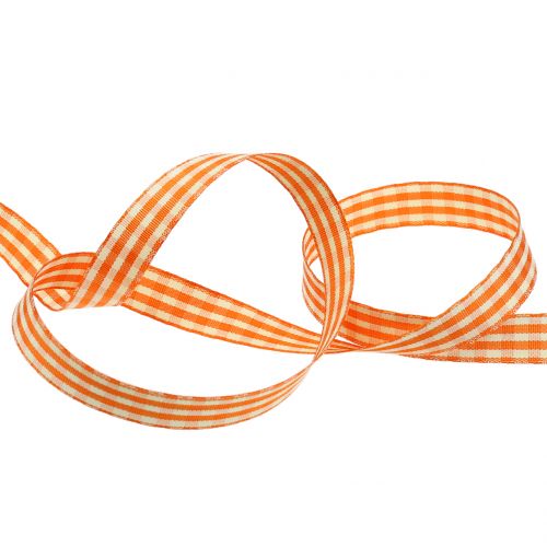 Product Gift ribbon diamonds orange 15mm 20m