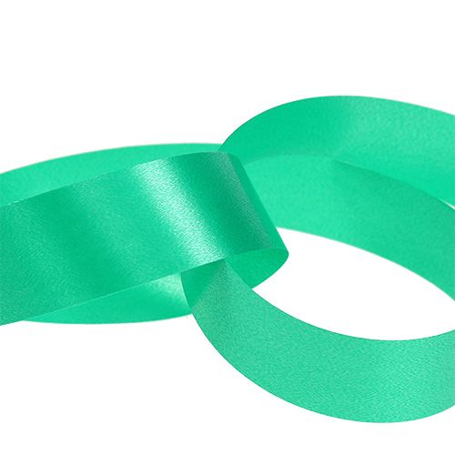 Gift ribbon curling ribbon green 25mm 100m