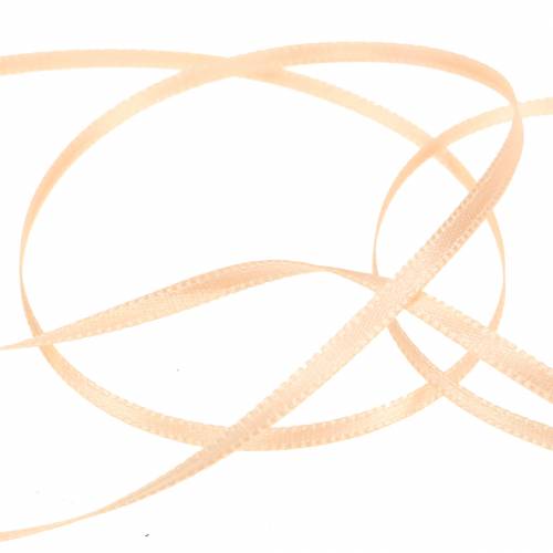 Product Gift ribbon satin ribbon decorative ribbon salmon 3mm 50m