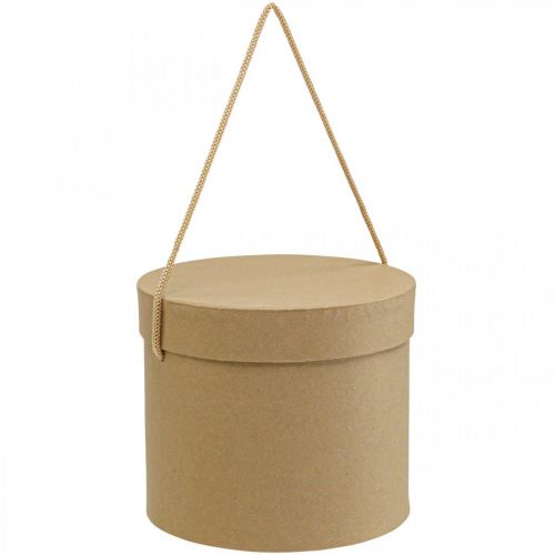 Product Gift box round flower box beige Ø12.5/14.5/16.5cm set of 3