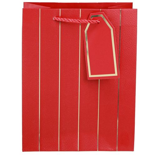Product Gift Bag Christmas Bag Red Gold 18×10×23cm 1 pc