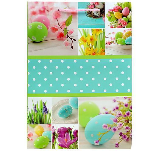 Floristik24 Gift bag Easter motif 18cm x 23cm 1p