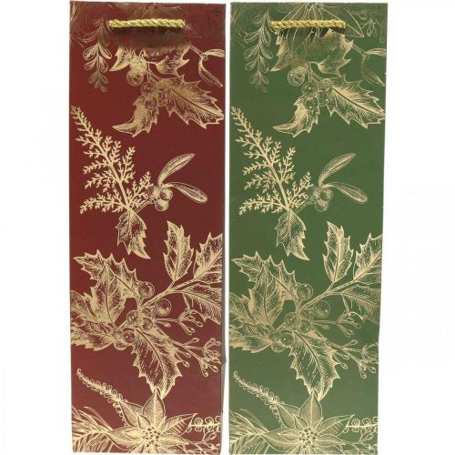 Product Christmas gift bags Christmas bags mistletoe 36×12cm 2pcs