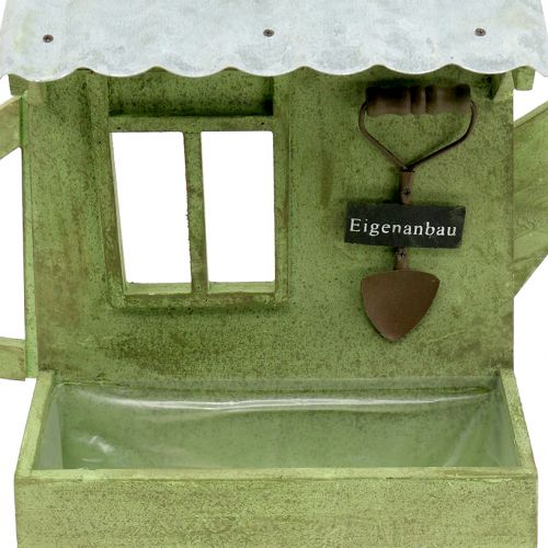 Product Garden Shed Planter Green H40cm