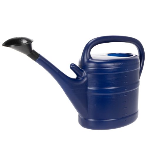Product 10L watering can, garden can with rose, blue garden watering can