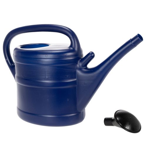 Product 10L watering can, garden can with rose, blue garden watering can