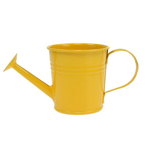 Floristik24 Watering can Ø5.5cm H5.5cm 12pcs. Yellow / green / white