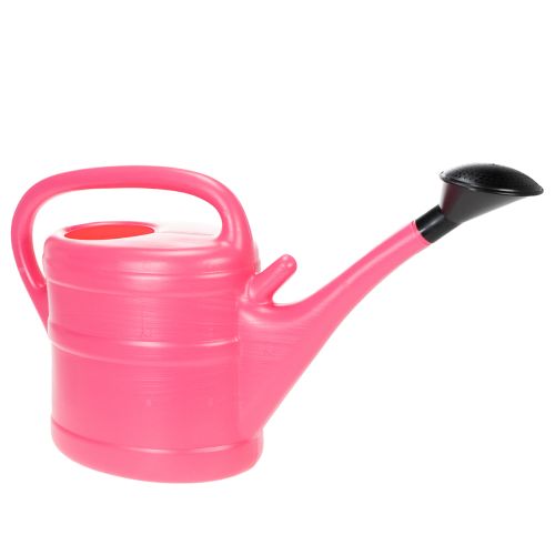 Floristik24 Pink watering can 10L