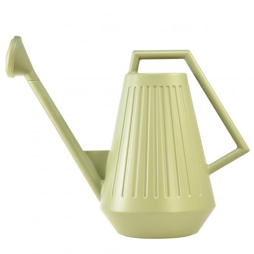 Product 9L watering can in olive green with removable rose, practical for garden and flower care, robust, 42cm