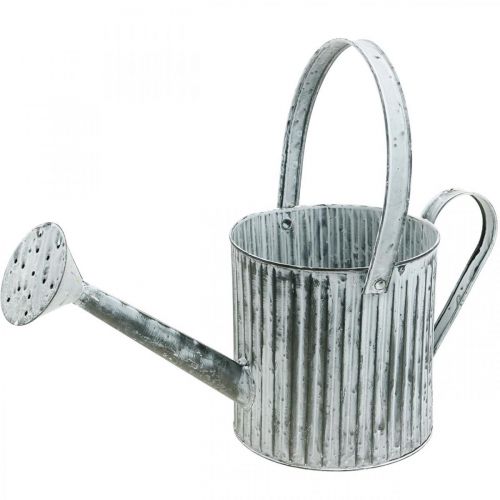 Product Vintage planter Ø17cm, decorative watering can, metal planter shabby chic
