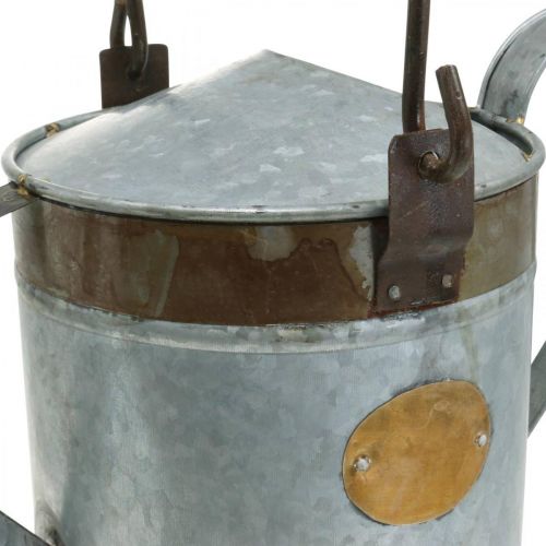 Product Retro design decorative metal watering can, vintage hanging planter 58x23x32cm, nostalgic plant bucket