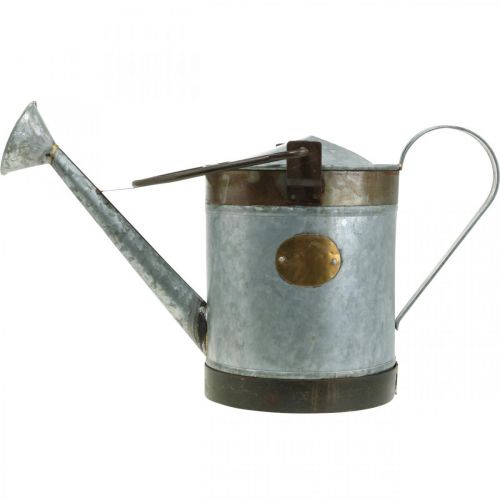 Product Retro design decorative metal watering can, vintage hanging planter 58x23x32cm, nostalgic plant bucket