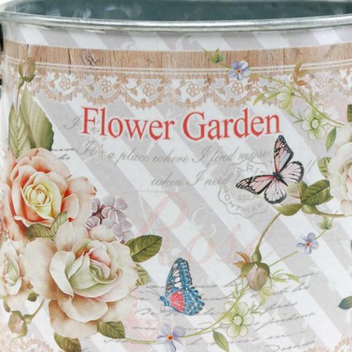 Floristik24 Decorative watering can metal plant pot summer decoration H15.5cm