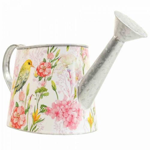 Decorative watering can metal for planting, planting can H16cm