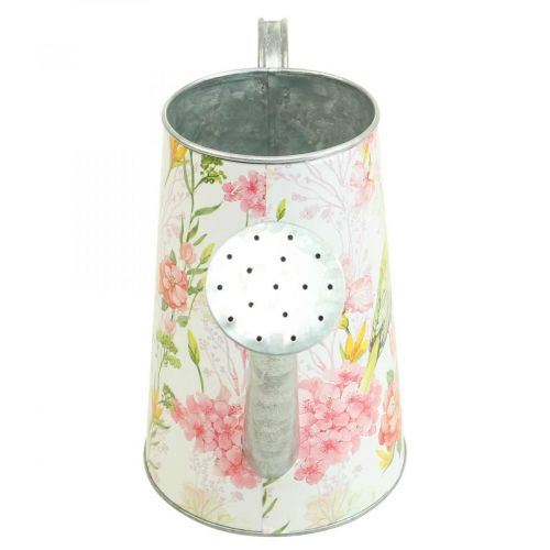 Floristik24 Decorative watering can metal for planting, planting can H22cm